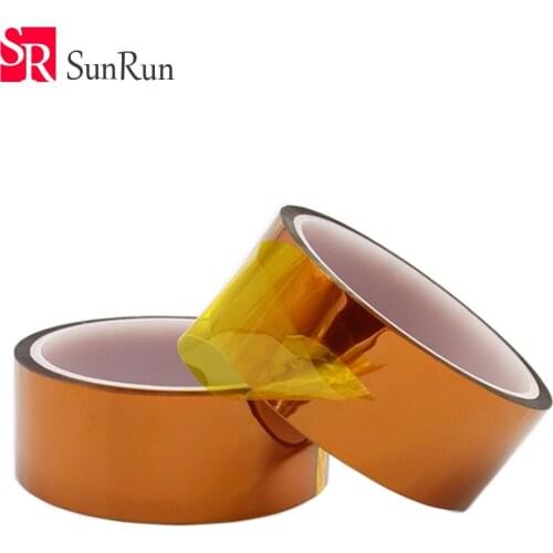 Free Shipping High Quality 5-150mm X 30M High temperature tape BGA Heat Resistant Polyimide