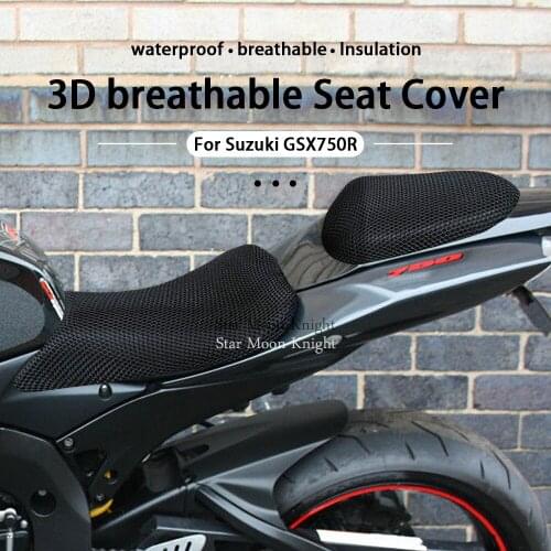 Motorcycle Protecting Cushion Seat Cover For Suzuki GSX750R GSX 750 R GSXR750 GSXR 750 Nylon Fabric Saddle Seat Cover