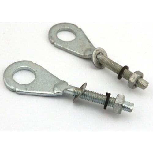 1 Pair Chain Adjuster For CRF XR 50 CRF50 XR50 SDG SSR Xtreme Pitster Pro Pit Dirt Bike