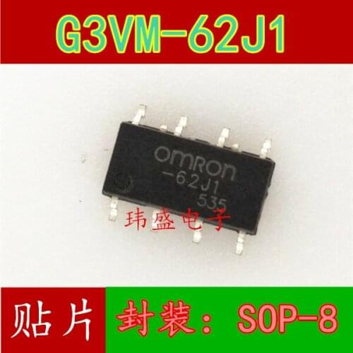10pcs G3VM-62J1 62J1 SOP-8