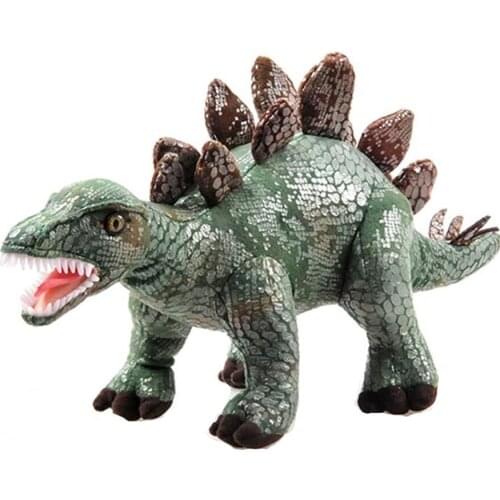 BOLAFYNIA dinosaur Stegosaurus Children Plush Stuffed Toys Baby Kid Toy doll for Christmas Birthday Gift