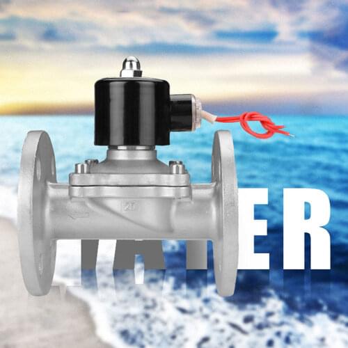 Stainless steel solenoid valve Water and gas electronic switch Pneumatic copper coil 4 points 1" 2 " Sanitary Diaphragm Valve