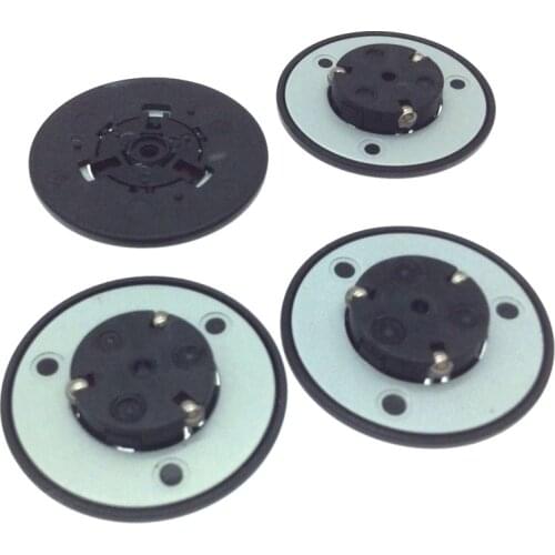 4PCS Motor Cap Disk Lens Accessories Replacement Part CD Repair Spindle Hub Turntable Ceramic Gaming Practical Durable for PS1