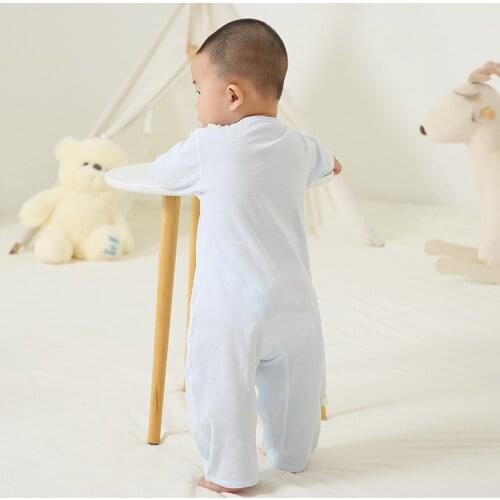 Chun xia long thin cotton jumpsuits newborn baby clothing baby air conditioning clothing