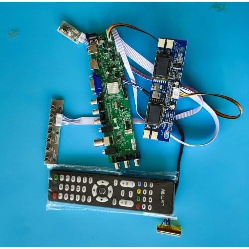 Kit for HSD190ME13-A02/A03/A10/A12/A13/A16 AV TV USB DVB-T2 DVB-T Panel HDMI VGA 1280X1024 Digital LCD 4CCFL Controller board