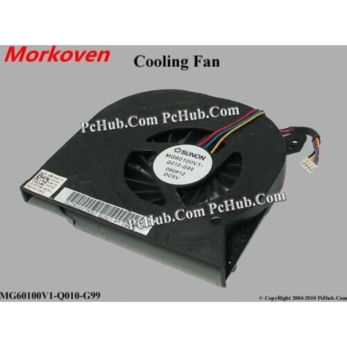 Laptop CPU Cooler Cooling Fan For Dell Latitude E6510 TCF42 MG60100V1-Q010-G99 DC280007RSL HFJ85, DC280007RS0