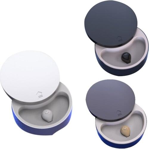 Mini Bluetooth Earbud Invisible Bluetooth 5.0 Earphone True Wireless Earpiece with Charging Case for All Phone