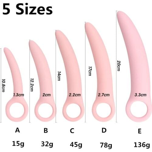 Crescent Shape Anal Plug Silicone Butt Plugs Dildo Anus Stimulator Sexo Product G Spot Masturbator Adult Sex Toys For Women Men