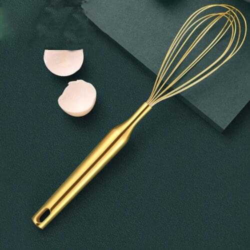 304 Stainless Steel Mini Handheld Cream Whisk Protein Coffee Flour Meat Mixer Manual Egg Beater Kitchen Baking Cooking Tools