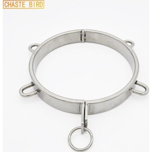 Sex Training Heavy Stainless Steel Metal Sexy Collars,Sex Toys,Adult Games,Adult Products,Erotic Positioning Bandage,A095