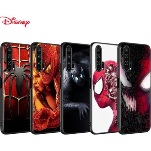 Silicone Cover Marvel Spider Man For Honor 30i 10i 10X 9X 8X MAX 20 10 9 8 8A 8C 8S Prime 7A Pro Lite Phone Case