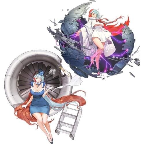 Three Ratels CA35 Naiodi Last Origin sticker For car bike motorcycle laptop motorcycle helmet wall sticker decals