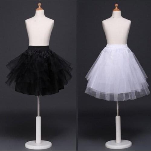 Tutu Skirts Girl Petticoat Children Skirts Princess Tulle Party Underskirt Skirts For 2-16 years