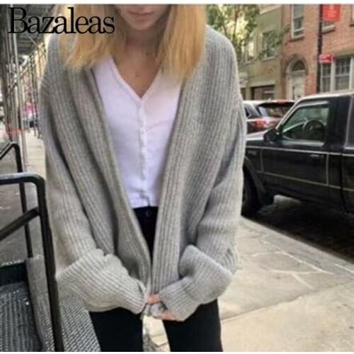 2021 Autumn Pull Femme With Hat Vintage Front Zipper Loose Cardigan Basic Women Sweater Casual All Match Knitted Tops