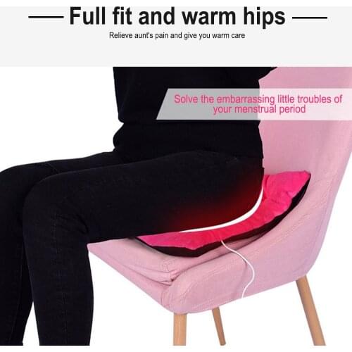 1PC USB Heated Cushion 4 Color Electric Heating Cushion Multifunctional Pet Heating Pad Fashion Car Seat cover