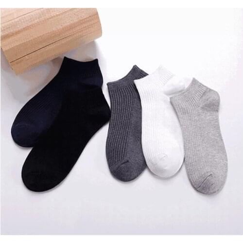 2021 10 Pairs / Pack Mens Socks Short High Quality New Casual Breatheable Man Socks Men