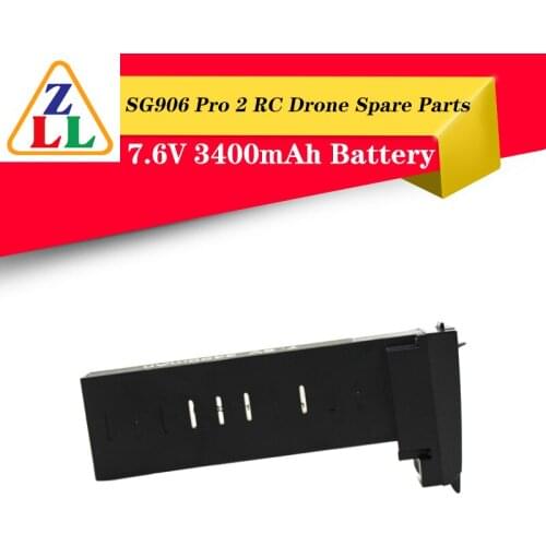 ZLL Original Upgrade 7.6V 3400mAh Battery for 5G WIFI Brushless SG906 Pro2/SG906 Pro RC Quadcopter Spare Parts