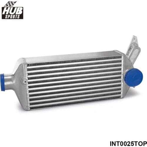 Top-Mount Bolt -On Full Aluminum Racing Turbo Intercooler For Subaru Impreza WRX EJ25 GH GRB GEE 08-14 HU-INT0025TOP
