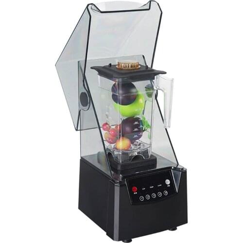 Smoothie Machine With Cover Mute Wall Breaking Machine Cooking Machine Crushed Ice Automatic Multi-Function Electric Commercial