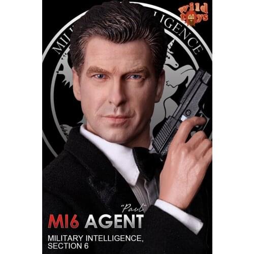 1/6 scale Collectible figure doll 007 Agent James Bond Pierce Brosnan 12" action figure doll Plastic Model Toys