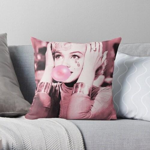 Marilyn Princess III Throw Pillow Cushion Cover Polyester throw pillows case on sofa home living room car seat decor 45x45cm