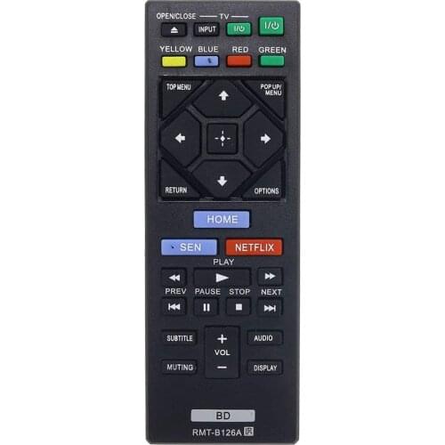 NEW Replacement RMT-B126A For Sony Bluray Player Remote Control RMT B126A BDP-BX120 BDP-BX320 BDP-BX520 DVD Fernbedienung