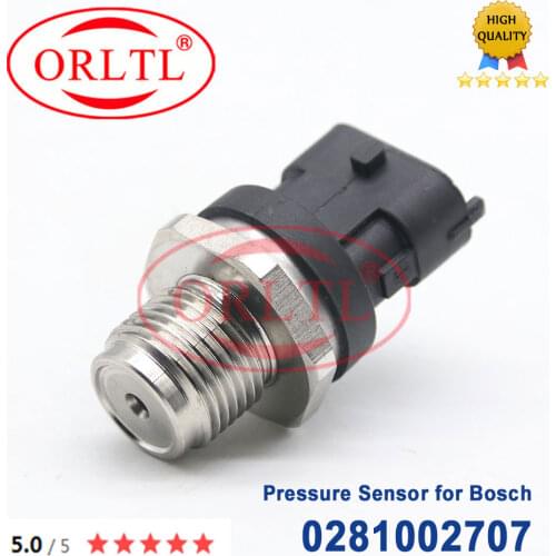 Newest 1800 Bar Fuel Pressure Sensor 0281002937 0281002707 0281002903 For Volvo lveco Cummins Man Fiat Renault