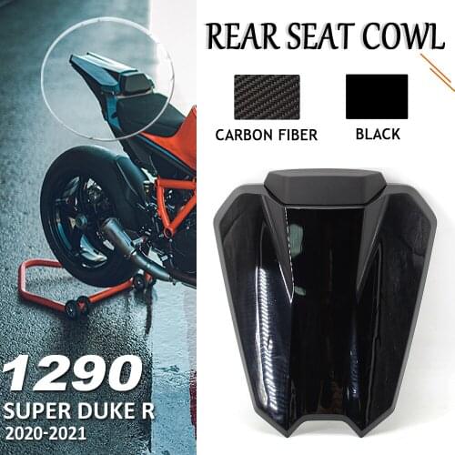 NEW ABS plastic rear seat cover tail fairing cowl For 1290 Super Duke R 2020 2021 Motorcycle Accessories Black and Carbon fiber