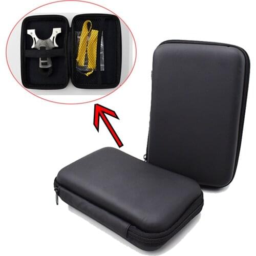 Portable Slingshot Package Leather Steel Balls Bag Catapult Storage Box Sling Shot Tools Accessories