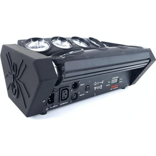 8x15W Spider LED Moving Head Light 4in1 RGBW Strobe Party Light DJ Lighting Beam dj lights Stage