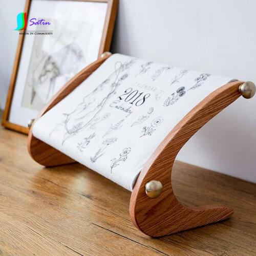 High-grade Large Solid Wood Detachable Embroidery Tool Cross Stitch Photo Frame Three-dimensional Wooden Tool Holder S700P