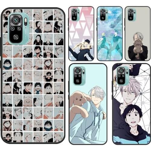 Yuri On Ice Anime For Xiaomi Redmi Note 9 Pro Note 10 Pro 7 8 9S 8T Back Cover For Redmi 9T 9C 9A K40 Case