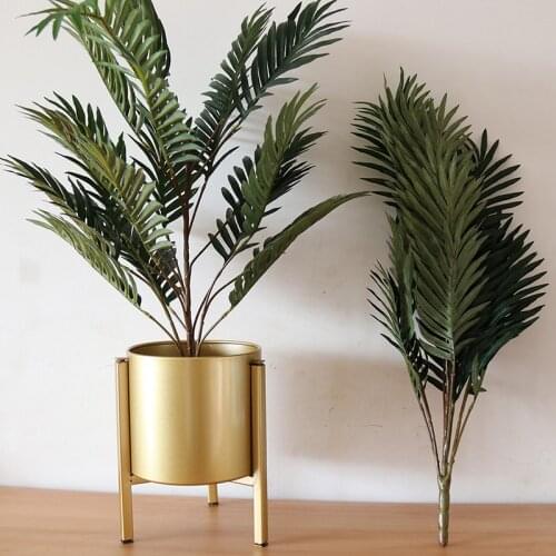 70cm Large Artificial Palm Tree Silk Cloth Tropical Plants Bunch Green Indoor Potted Shop Living Room Home Hotel Garden Decorati