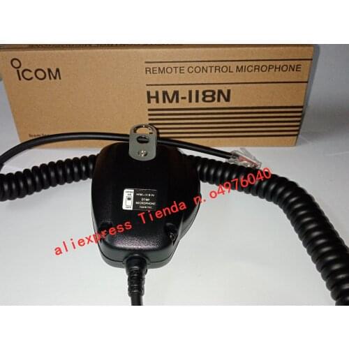 HM-118N car microphone 8-pin car radio microphone applicable models: IC 2100H, IC 2200, IC F2721D, IC F2721, IC F2821D, IC F2821