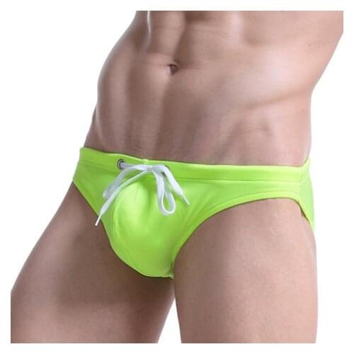 Bikini Mens Low Rise Swimwear Swim Brief Swimming Suit Sexy Bulge Gay Man Swimsuit Beach Piece Bathing Suit Surfing Sportswear