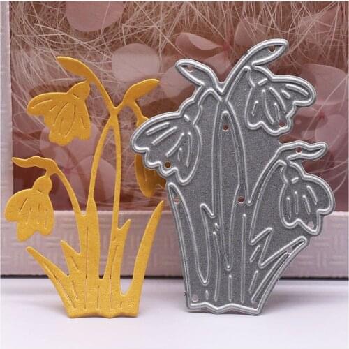 Daffodil Flower Dies Scrapbook Album Metal Molds and Punching Cutting dies Scrapbooking Paper Stencils for Decor Card Making