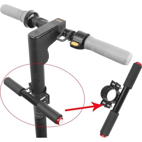 Children Handlebar With LED Durable Portable Kids Handrail Armrest Grip For Ninebot G30 Max ES1 ES2 ES3 ES4 Scooter Safer Ride
