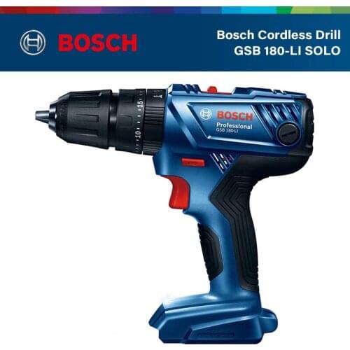 Bosch GSB180-LI Lithium Rechargeable Impact Drill 18V Hand Electric Drill Household Bosch Hardware Power Tools Bare Metal