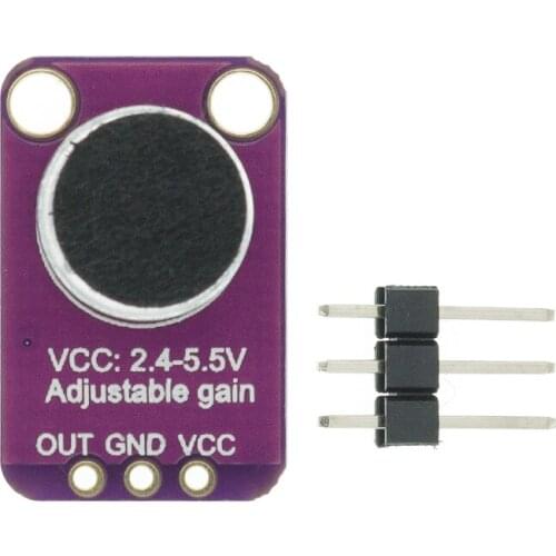 1pcs GY-MAX4466 electret microphone amplifier MAX4466 adjustable amplifier module