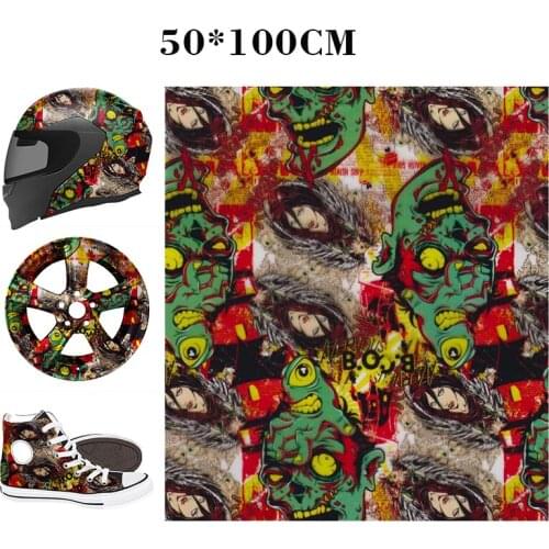 DIY PVA Hydrographic Film Water Transfer Printing Film Hydro Trim High Quality