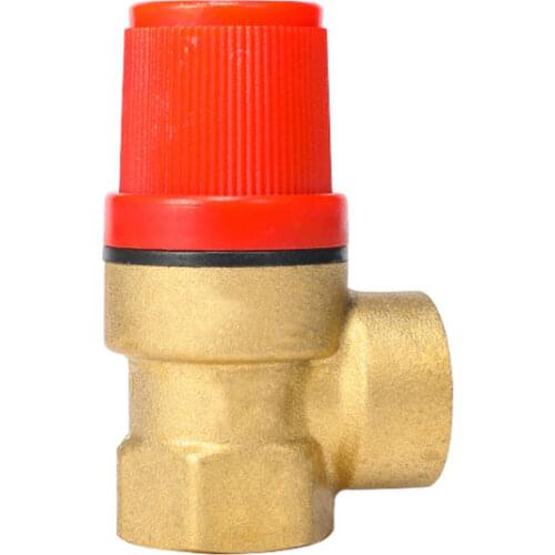 3/4" BSP Female Thread Brass Safety Release Valve Pressure Drain Relief Valve For Solar Water Heater