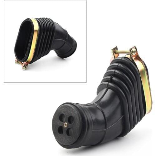 Motorcycle Air Filter Intake Boot Belt Cover Rubber For GY6 125CC 150CC New Engine Black