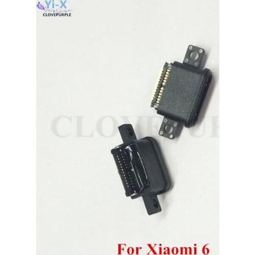 10PCS/Lot New Charger Micro USB Charging Port Dock Connector Plug Socket For Xiaomi 6 MI6 Mi 6