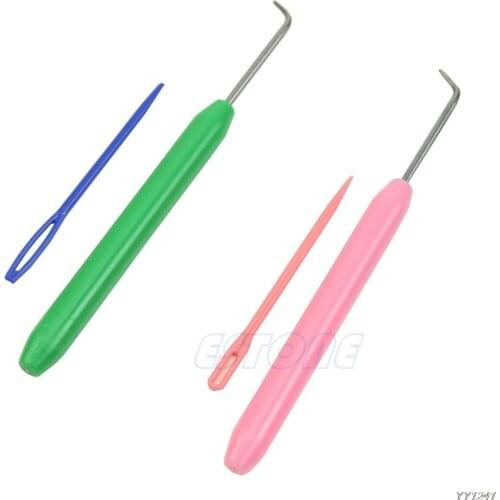 New Needle + Hook Crochet Hook Set For Knifty Knitter & Knitting Loom Hook 1Set