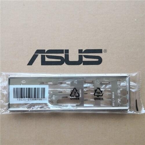 Original IO I/O Shield BackPlate Blende Bracket For Asus H81M-C , H81M-C R2.0 , H81M-C/C/SI