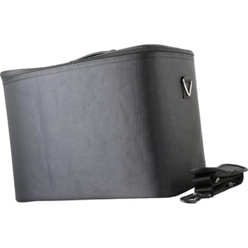 Barber Hairdressing Cutting Shear Storage Box Travel Makeup Case Organizer Black