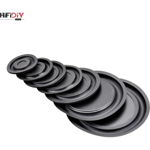 HIFIDIY LIVE 1~4 inch Bass Speaker Plate Passive Radiator Auxiliary Bass Rubber Vibration Plate 30 35 40 45 50 52 62 67 75mm