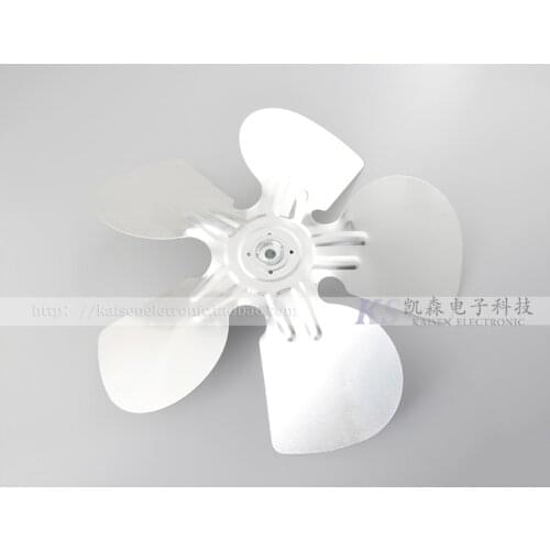 Diameter 300mm*53mm Five-leaf bushing High temperature resistant Aluminum alloy Oven motor Fan Axial fan blade