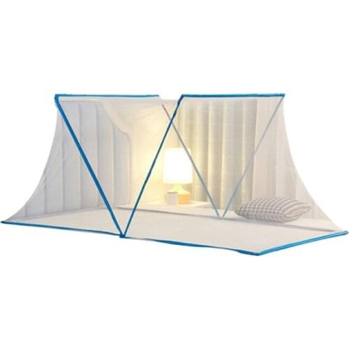 Folding Mosquitoes Net Foldable Bed Canopy Portable Anti-mosquitoes Cover Netting Tent for d.r.itory