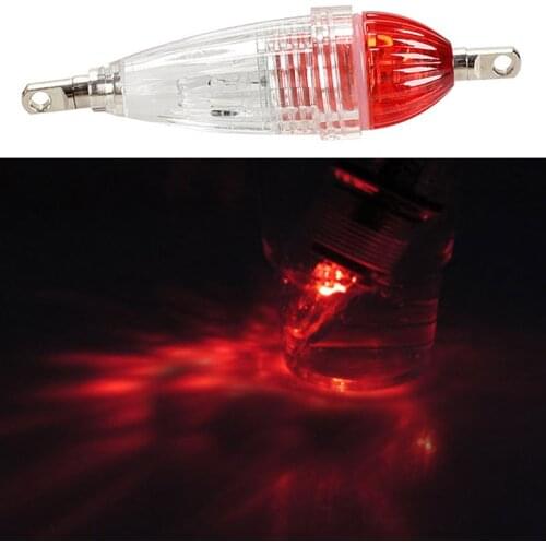 Mini LED Deep Drop Underwater Fishing Squid Fish Lure Light Lamp Fishing Products B1